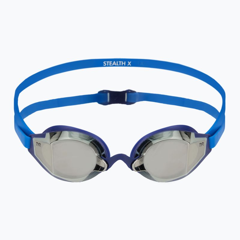 Occhiali da nuoto TYR Stealth-X Performance Mirrored blu / multi 2