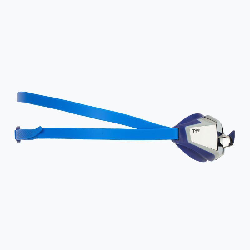 Occhiali da nuoto TYR Stealth-X Performance Mirrored blu / multi 3