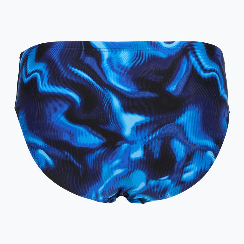 Slip da nuoto uomo TYR Durafast Elite Waveform Brief blue 6