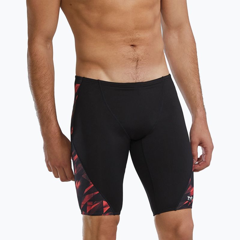 Martelli da nuoto per uomo Tyr Durafast Elite Triadic rosso 3