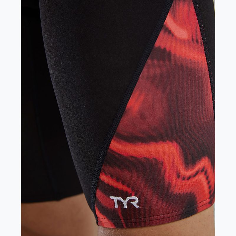 Jammer da nuoto uomo TYR Durafast Elite Waveform Blade Splice red 8