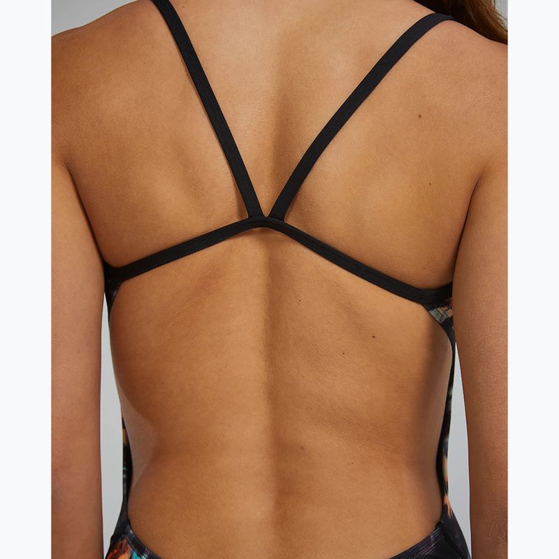 Costume intero da donna Tyr Durafast Elite Validus Cutoutfit arancio/acqua/nero 6