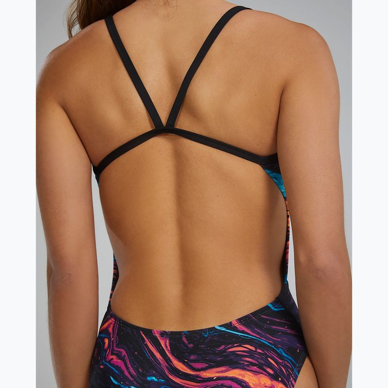 Costume intero da donna Tyr Durafast Elite Magmata Cutoutfit oro/multi/arcobaleno 6