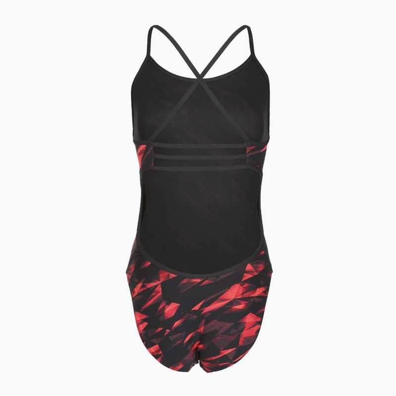 Costume da nuoto intero donna TYR Durafast Elite Triadic Trinityfit red 2