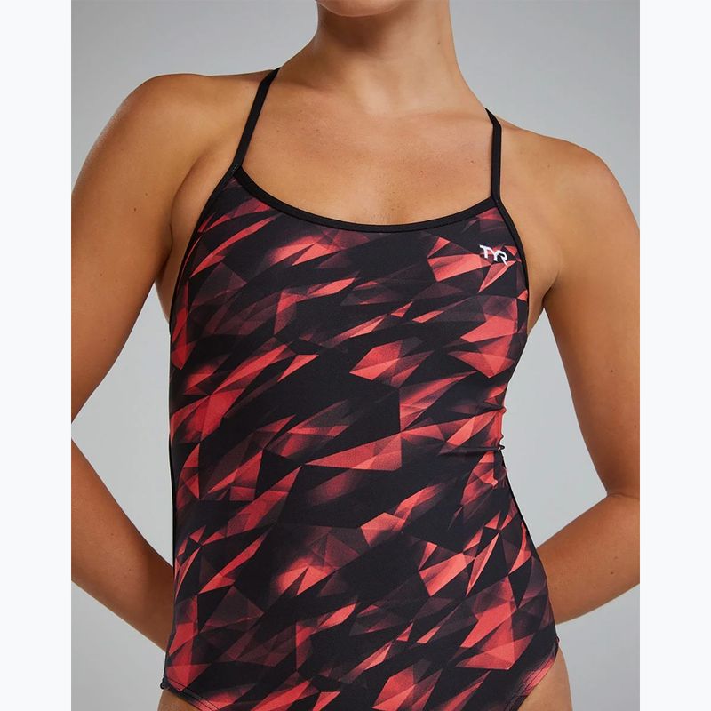 Costume da nuoto intero donna TYR Durafast Elite Triadic Trinityfit red 8