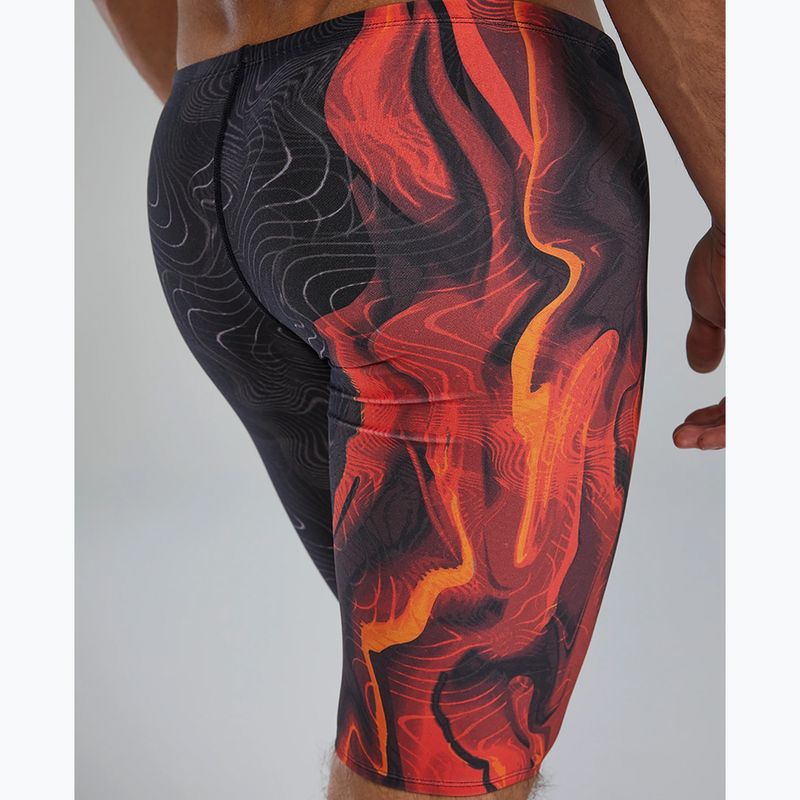 I martellatori del nuoto maschile Tyr Durafast Elite Firestorm fuoco metallico 6