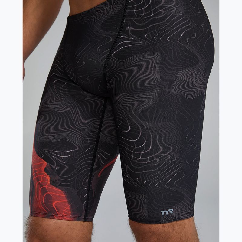 I martellatori del nuoto maschile Tyr Durafast Elite Firestorm fuoco metallico 7