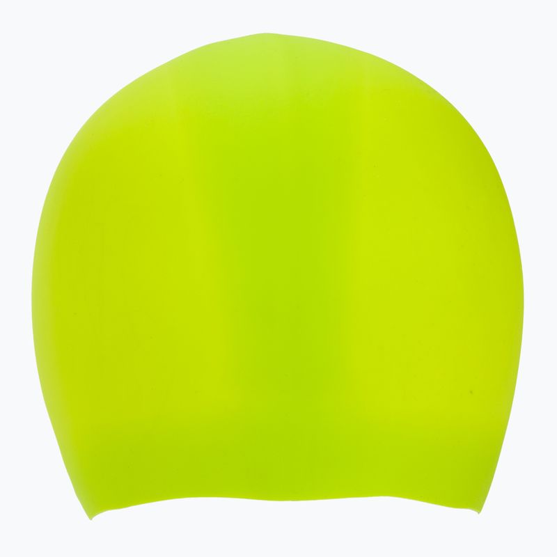 Cuffia da nuoto TYR Wrinkle Free Silicone limelight 2