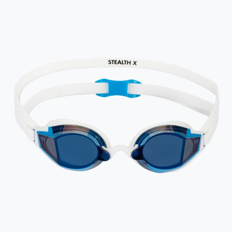 Occhialini da nuoto TYR Stealth-X Performance Mirrored gold/black/black 2