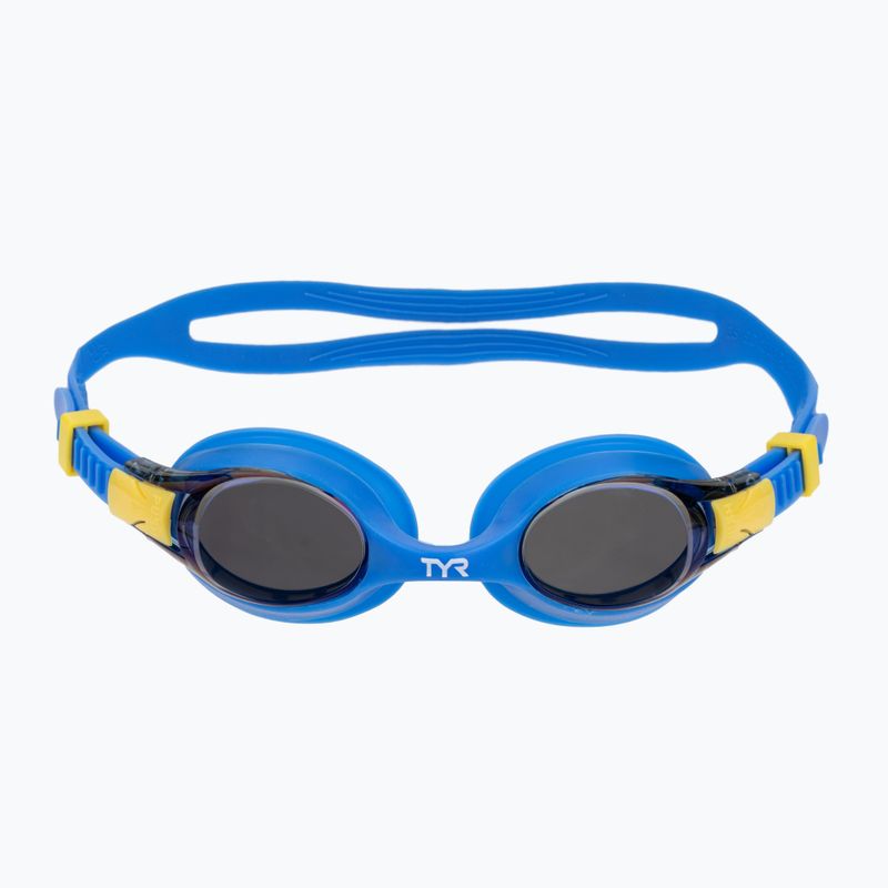 Occhialini da nuoto per bambini TYR Swimple Metallized blue/yellow 2