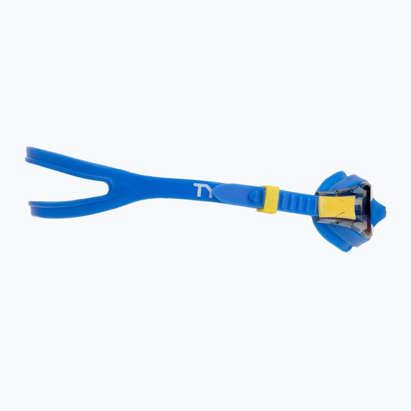 Occhialini da nuoto per bambini TYR Swimple Metallized blue/yellow 3