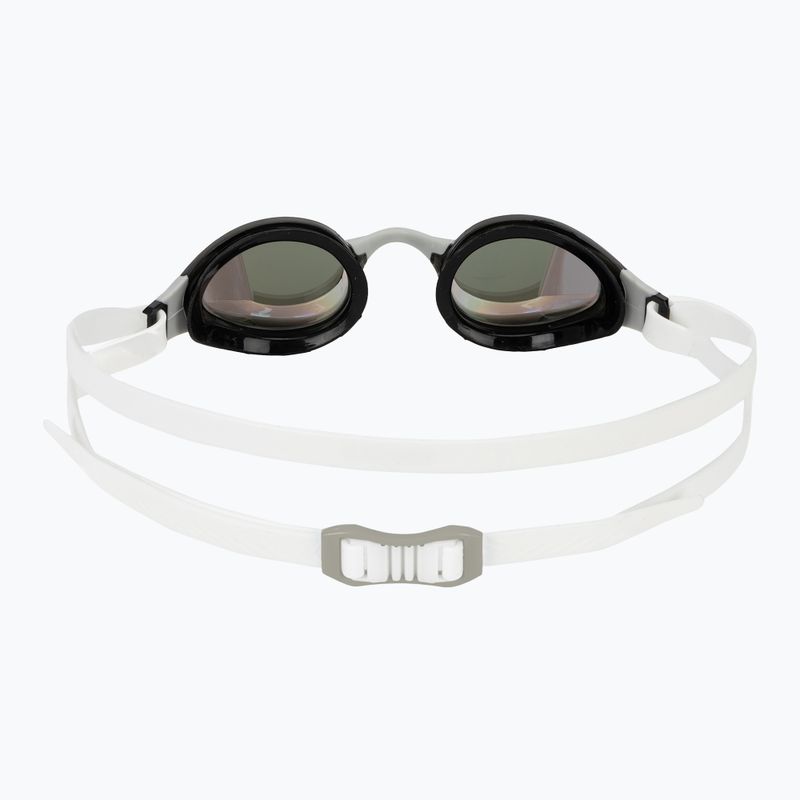 Occhialini da nuoto TYR Tracer-X RZR Mirrored white/grey 4