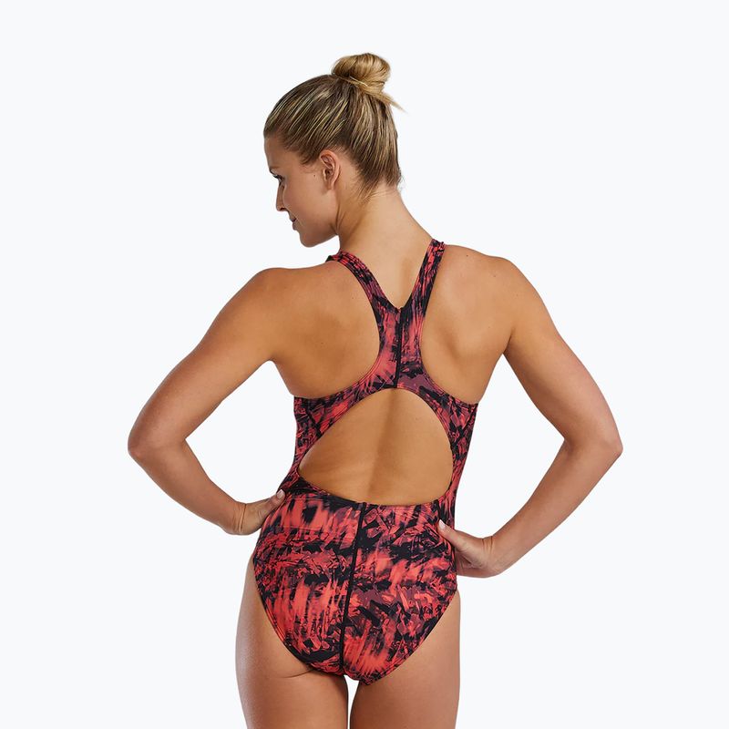 Costume da nuoto intero da donna TYR Durafast Lite Seismo Maxfit red 2