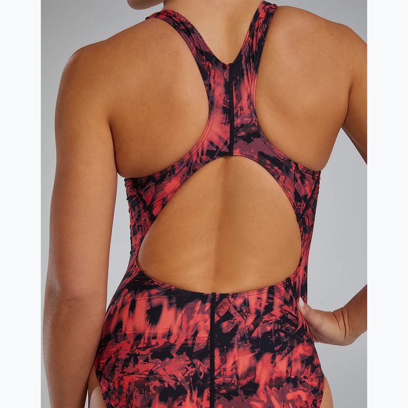 Costume da nuoto intero da donna TYR Durafast Lite Seismo Maxfit red 6