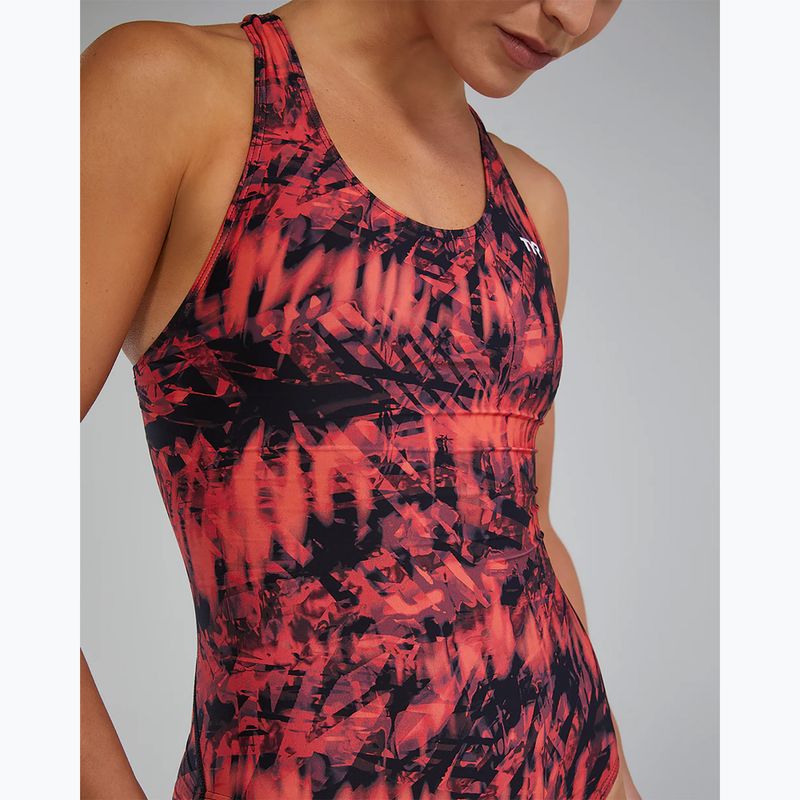 Costume da nuoto intero da donna TYR Durafast Lite Seismo Maxfit red 7