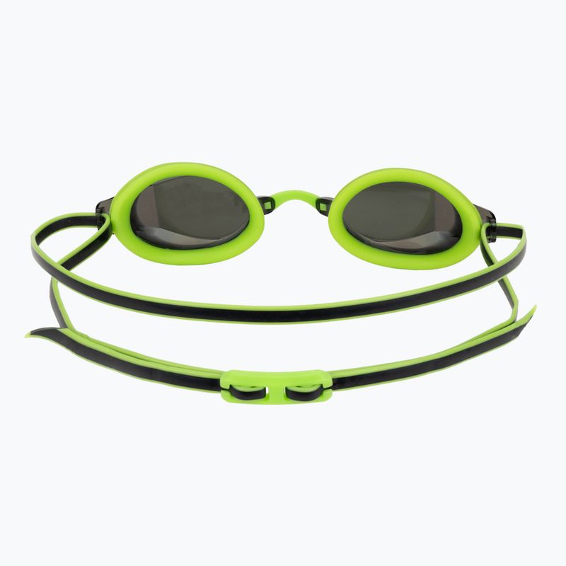 Occhialini da nuoto TYR Blackops 140 Ev Racing Mirrored bright green/black 4