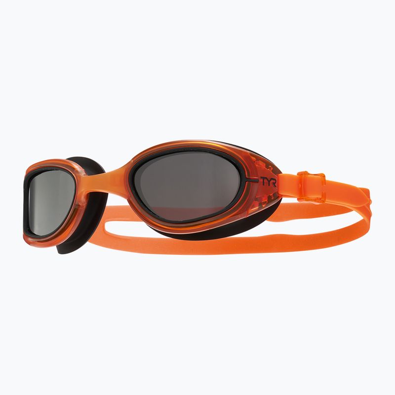 Occhialini da nuoto TYR Special Ops 2.0 Polarized orange/smoke