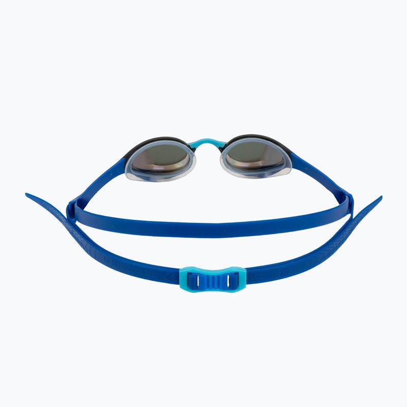 Occhialini da nuoto TYR Tracer-X Elite Racing Mirrored blue/turquoise 5