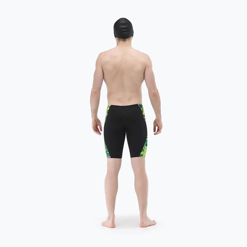 Jammer da uomo per nuoto TYR Splice Flux Jammer lime/multi 4