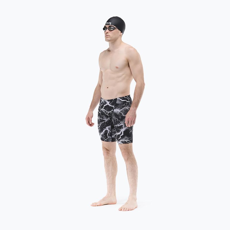 Jammer da uomo per nuoto TYR Durafast Elite Arterix Jammer titanium 5