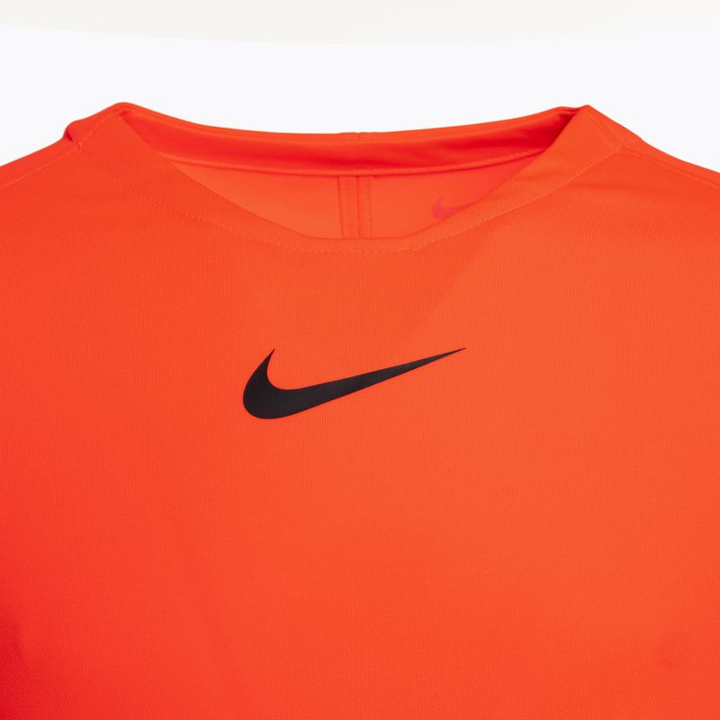 Maglia termica a maniche lunghe Nike Dri-FIT Park First Layer, nero e cremisi, da bambino 3