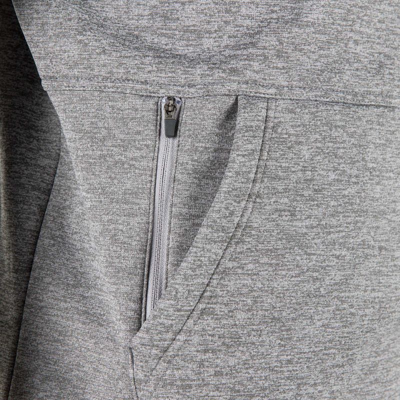 Felpa con cappuccio Nike Therma da uomo, grigio scuro, erica/nero 5