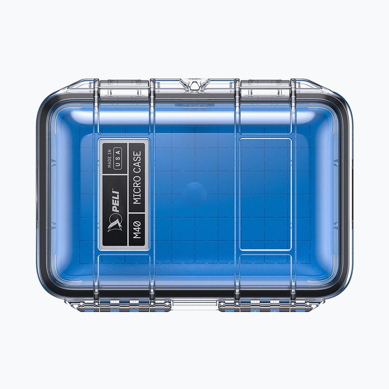 Contenitore per riporre PELI M40 Micro Case clear blue 3