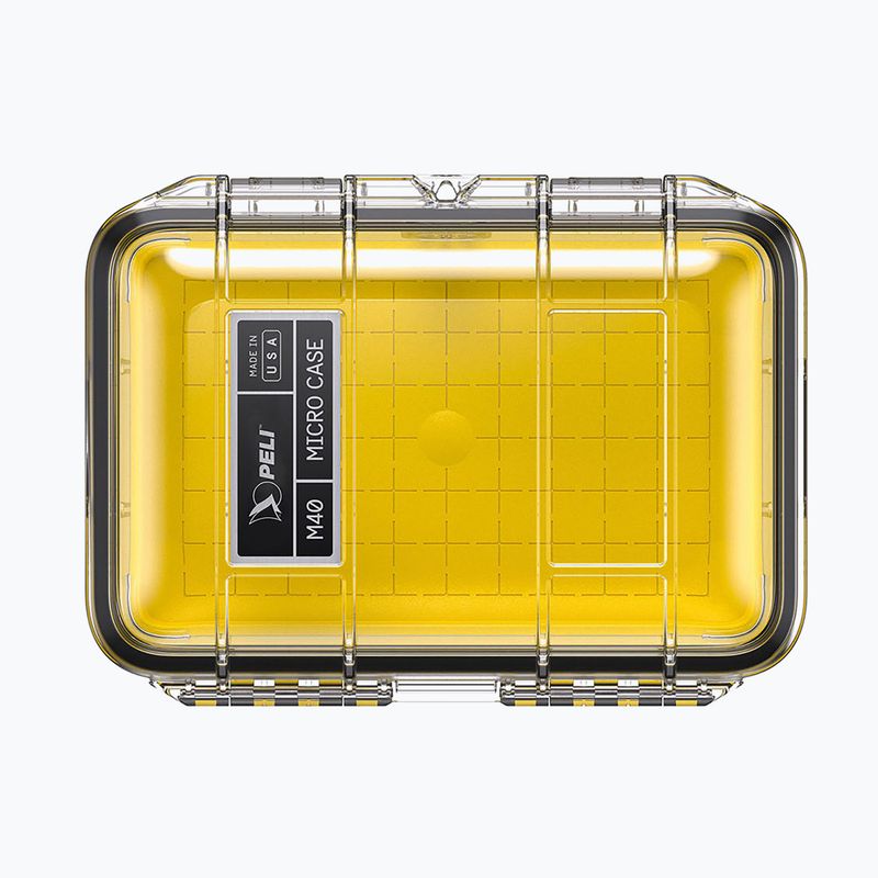 Contenitore per riporre PELI M40 Micro Case clear yellow 3