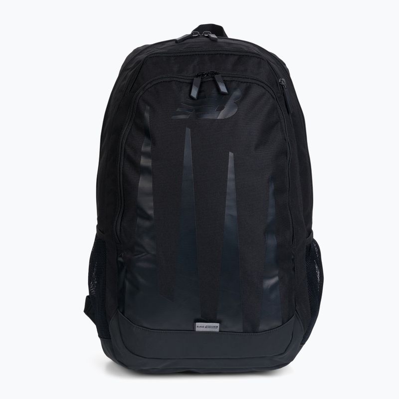 Zaino New Balance con stampa oversize 30 l nero