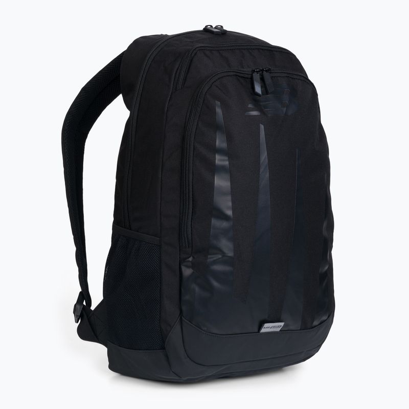 Zaino New Balance con stampa oversize 30 l nero 2