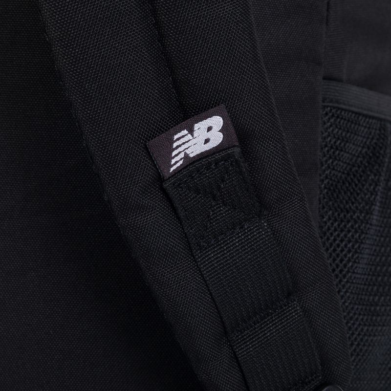 Zaino New Balance con stampa oversize 30 l nero 6