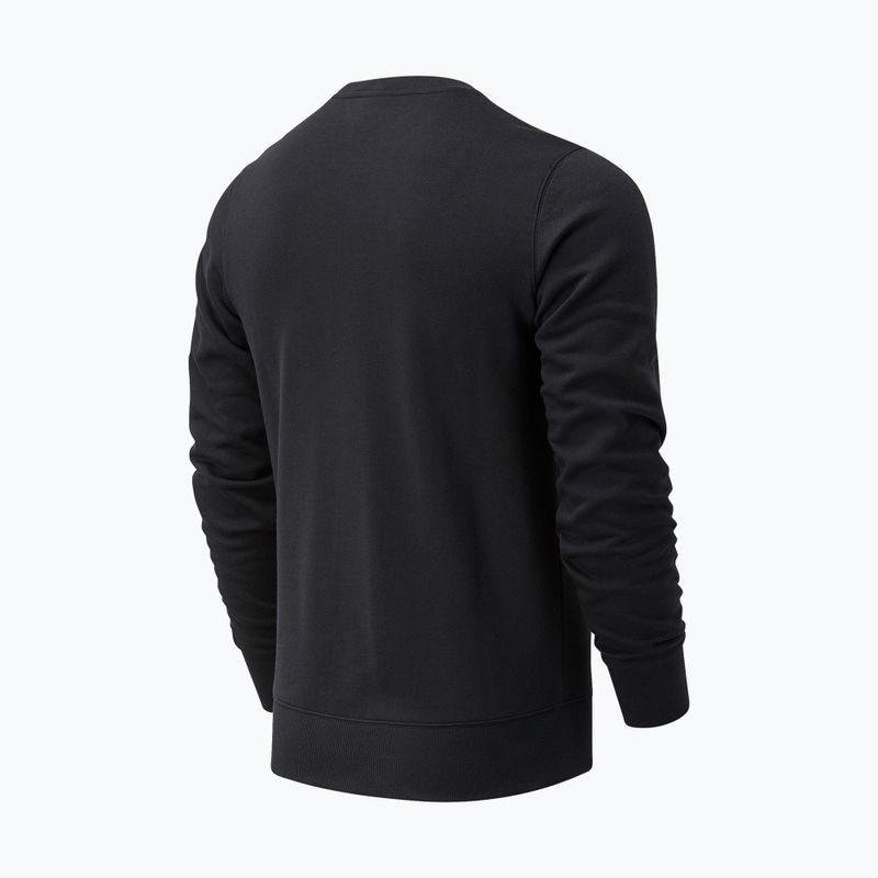 Felpa New Balance Classic Core Fleece Crew da uomo, nero 5
