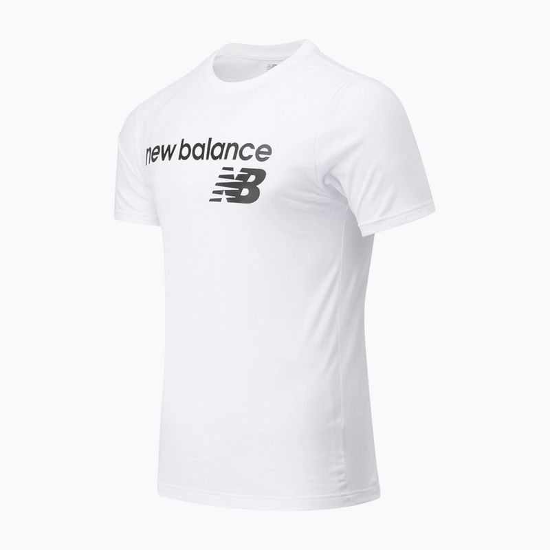 T-shirt New Balance Classic Core Logo Uomo, bianco