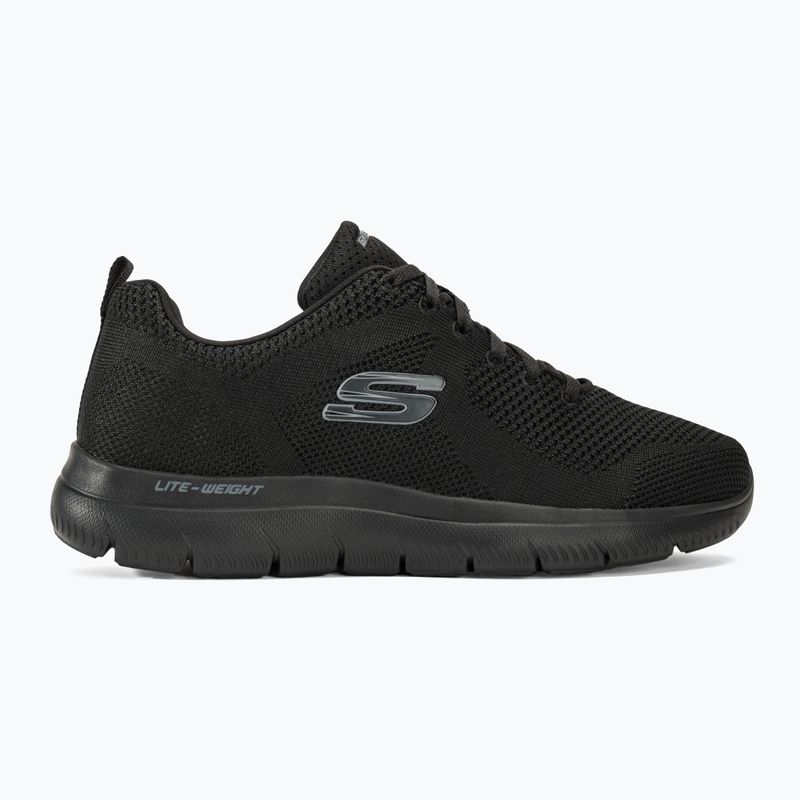 SKECHERS Summits Brisbane scarpe da uomo nere 2