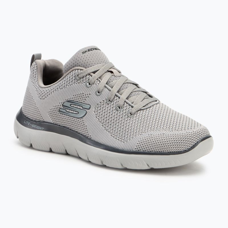 SKECHERS Summits Brisbane scarpe da uomo grigio chiaro