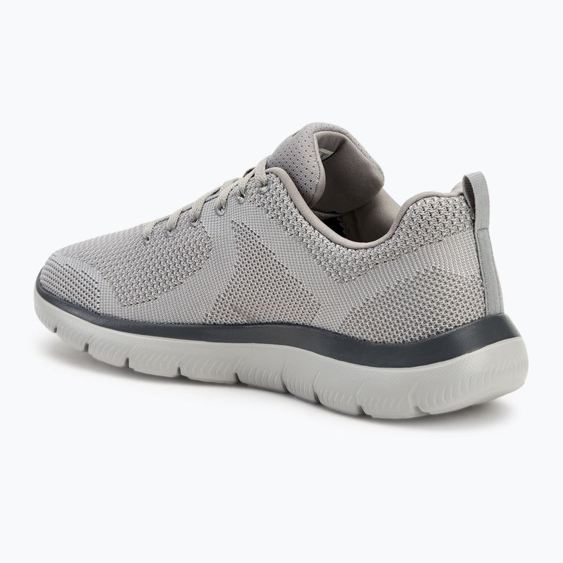 SKECHERS Summits Brisbane scarpe da uomo grigio chiaro 3