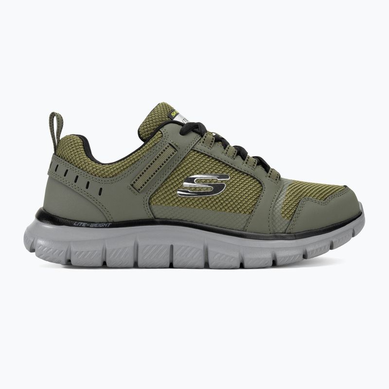 SKECHERS Track Knockhill scarpe da uomo oliva/grigio/nero 2