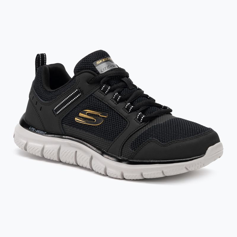 SKECHERS Track Knockhill scarpe da uomo nero/oro