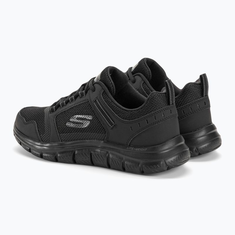 SKECHERS Track Knockhill scarpe da uomo nero 4