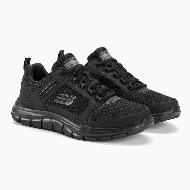 SKECHERS Track Knockhill scarpe da uomo nero 5