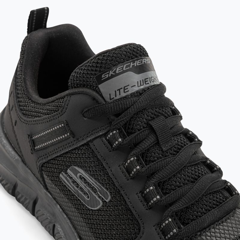 SKECHERS Track Knockhill scarpe da uomo nero 9