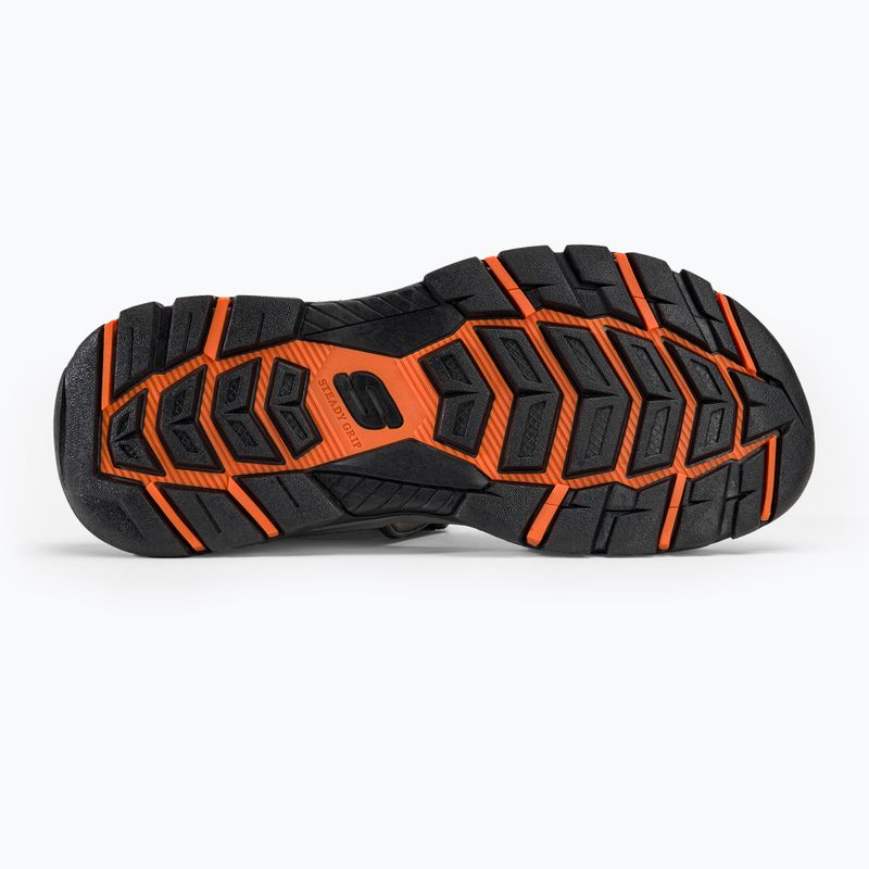 SKECHERS Tresmen Garo sandali da uomo nero 4