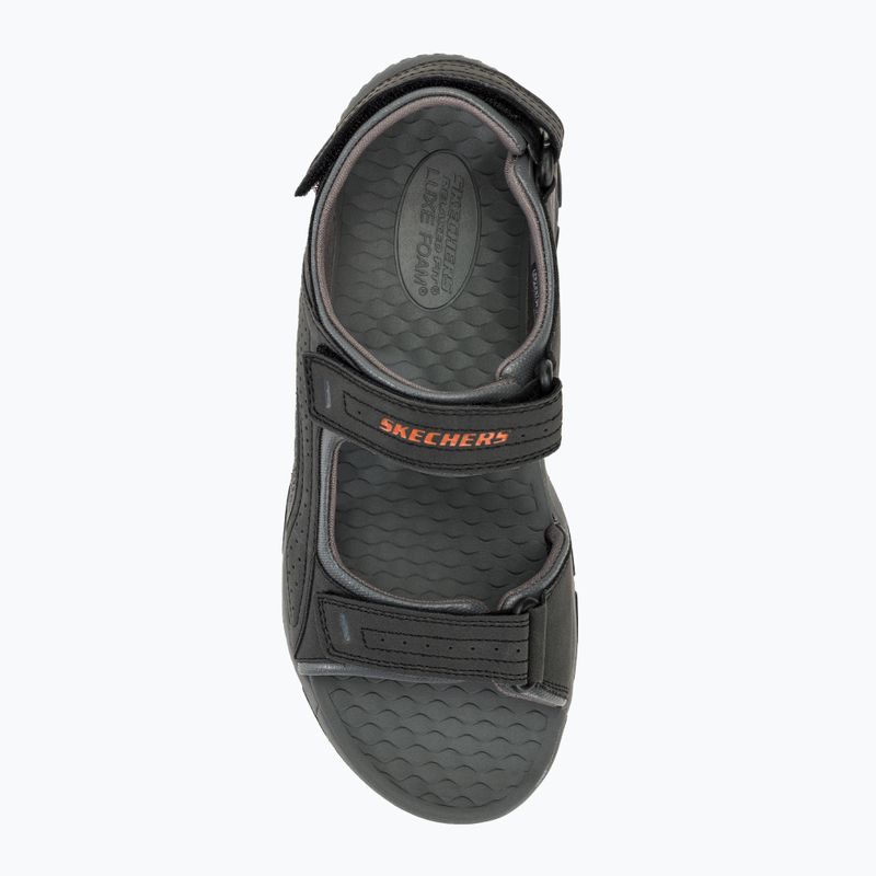 SKECHERS Tresmen Garo sandali da uomo nero 5