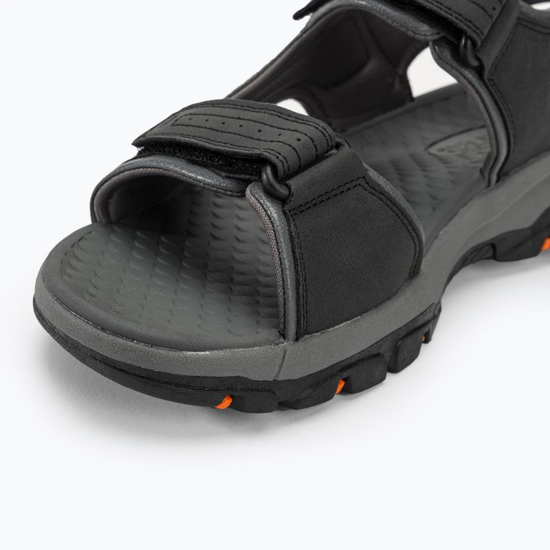 SKECHERS Tresmen Garo sandali da uomo nero 7