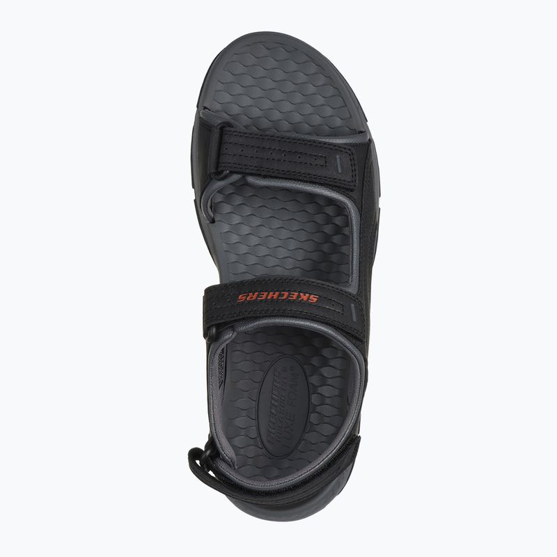 SKECHERS Tresmen Garo sandali da uomo nero 11
