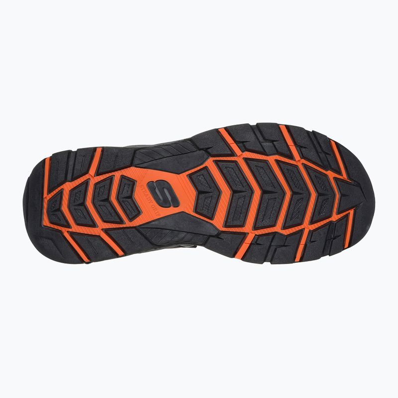SKECHERS Tresmen Garo sandali da uomo nero 12