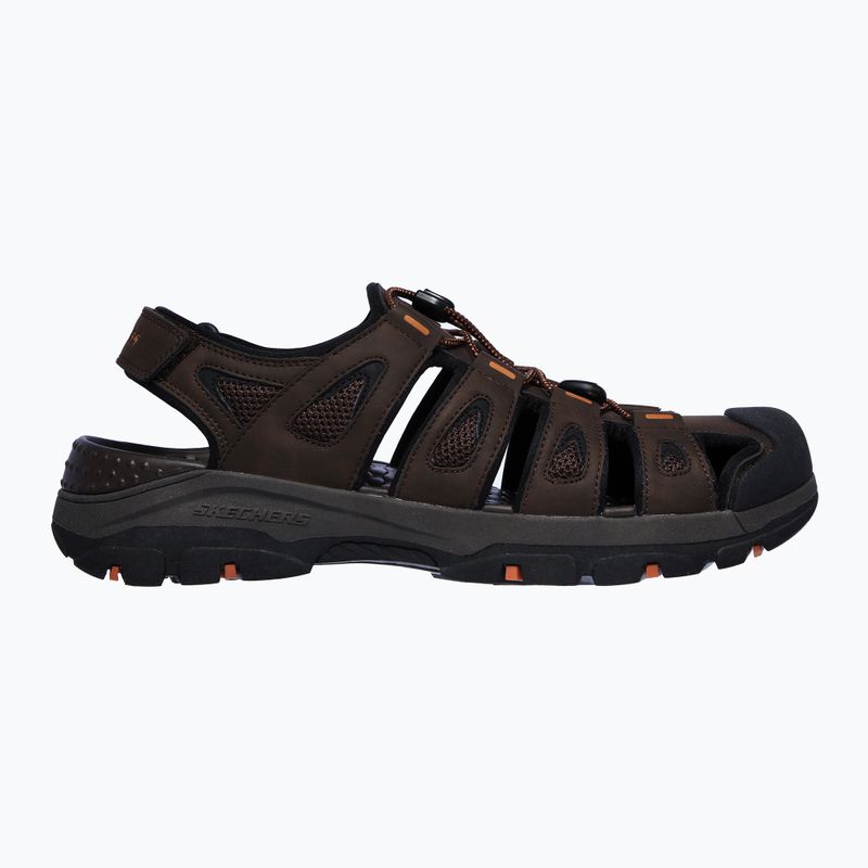 SKECHERS Tresmen Outseen sandali da uomo cioccolato 9