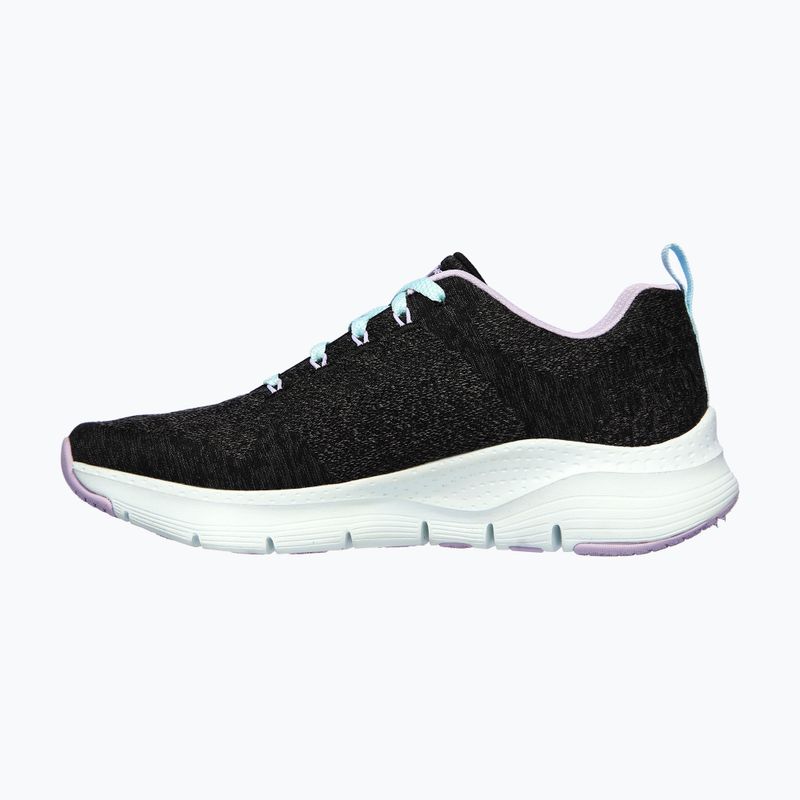 SKECHERS scarpe da donna Arch Fit Comfy Wave nero/lavanda 9