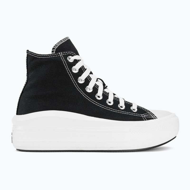 Scarpe da ginnastica Converse donna Chuck Taylor All Star Move Platform Hi nero/avorio naturale/bianco 2