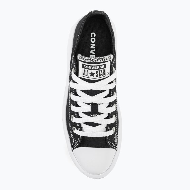 Scarpe da ginnastica da donna Converse Chuck Taylor All Star Move Canvas Platform Ox nero/bianco/bianco 6